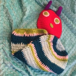 Hungry caterpillar newborn infant photo prop